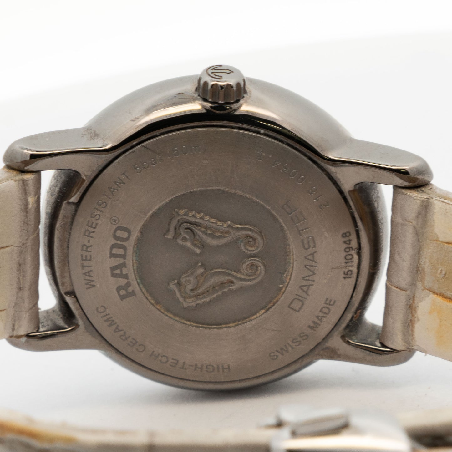 Rado Diamaster High-Tech Ceramic Diamond Dial Watch