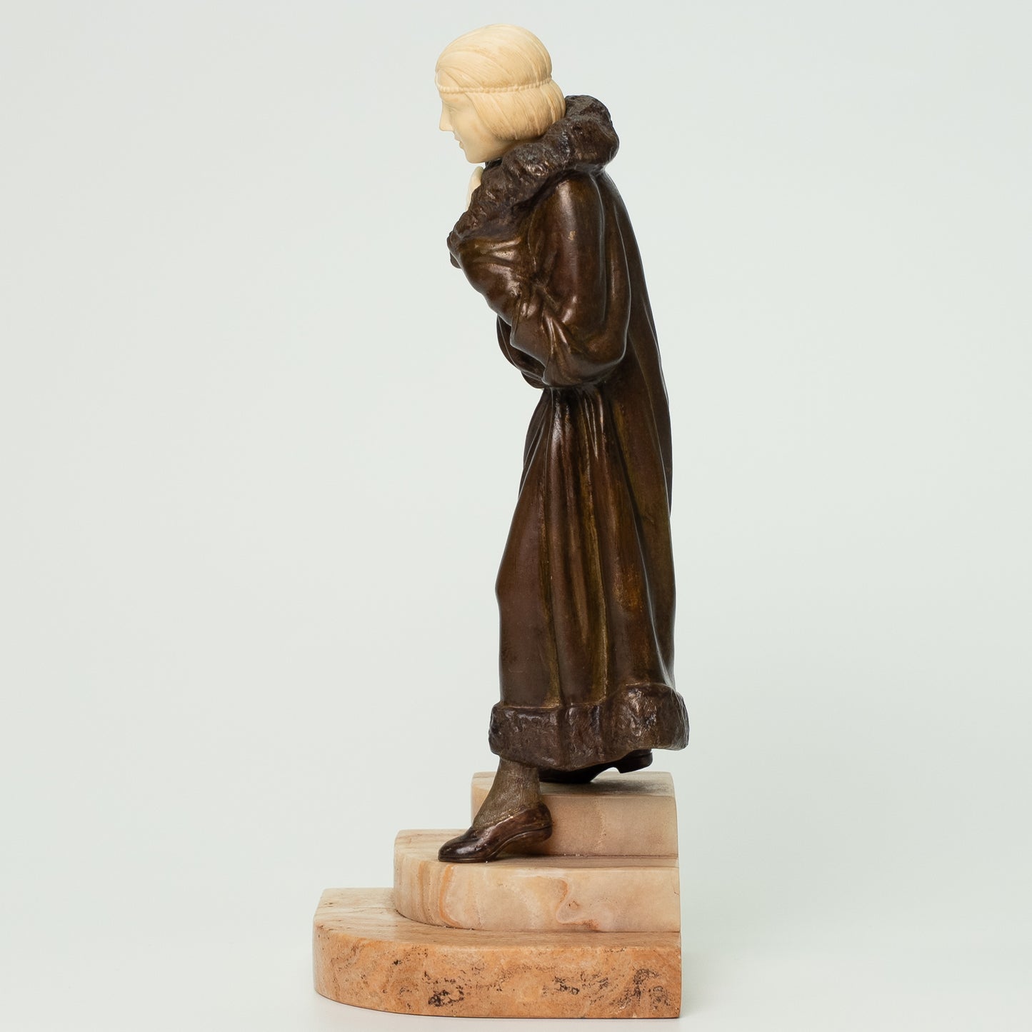 Demetre Chiparus “Leaving the Opera” Art Deco Sculpture