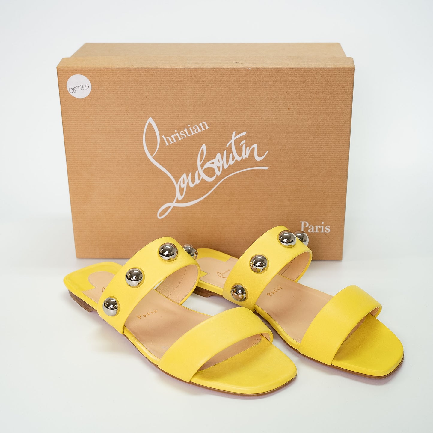 Louboutin Citronnade Flat Sandals