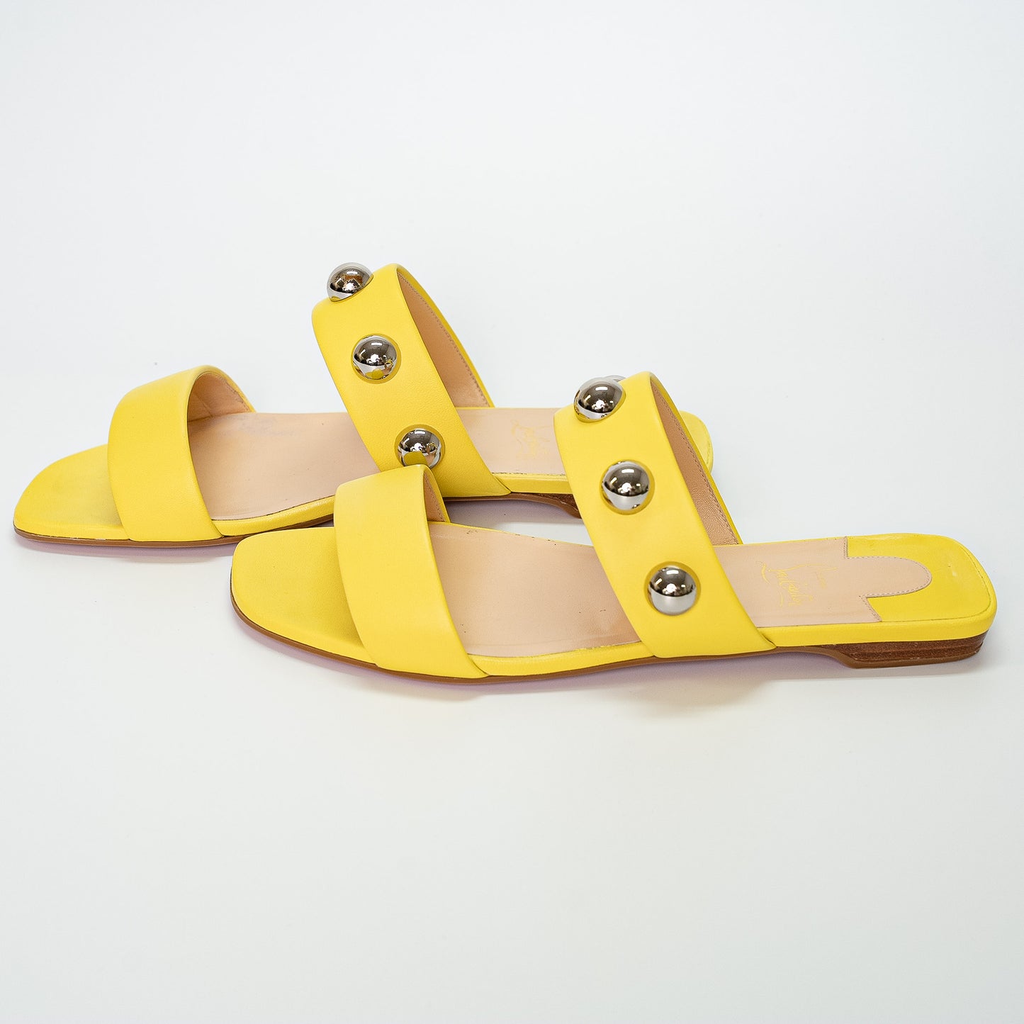 Louboutin Citronnade Flat Sandals