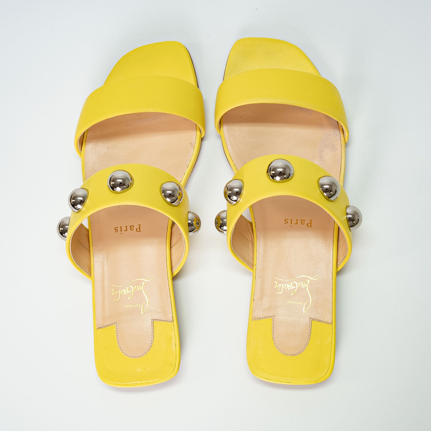 Louboutin Citronnade Flat Sandals