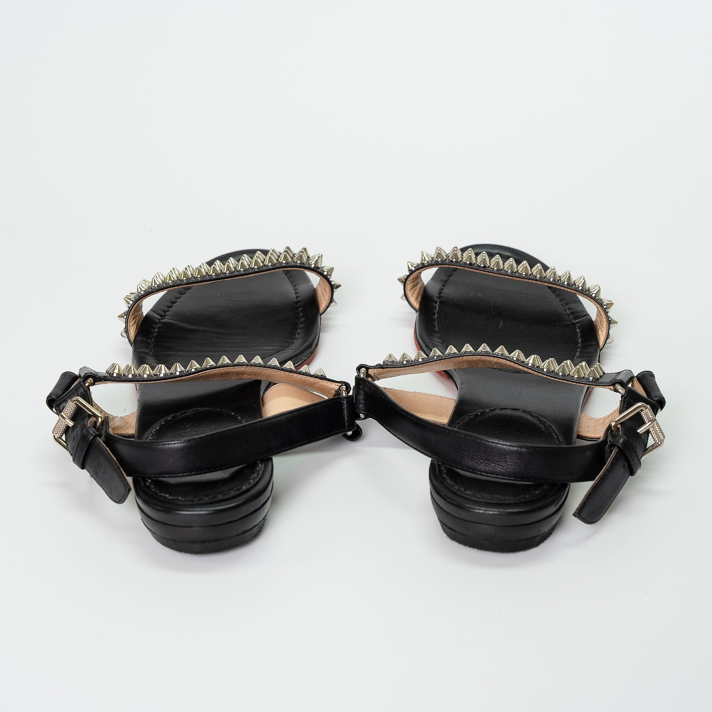 Christian Louboutin Bikee Bike Studded Leather Sandals