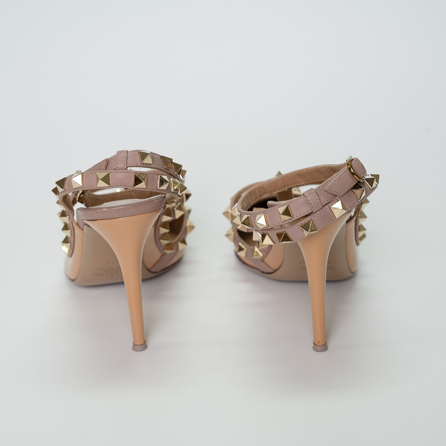 Valentino Garavani Skin Sorbet Patent Rockstud Heels