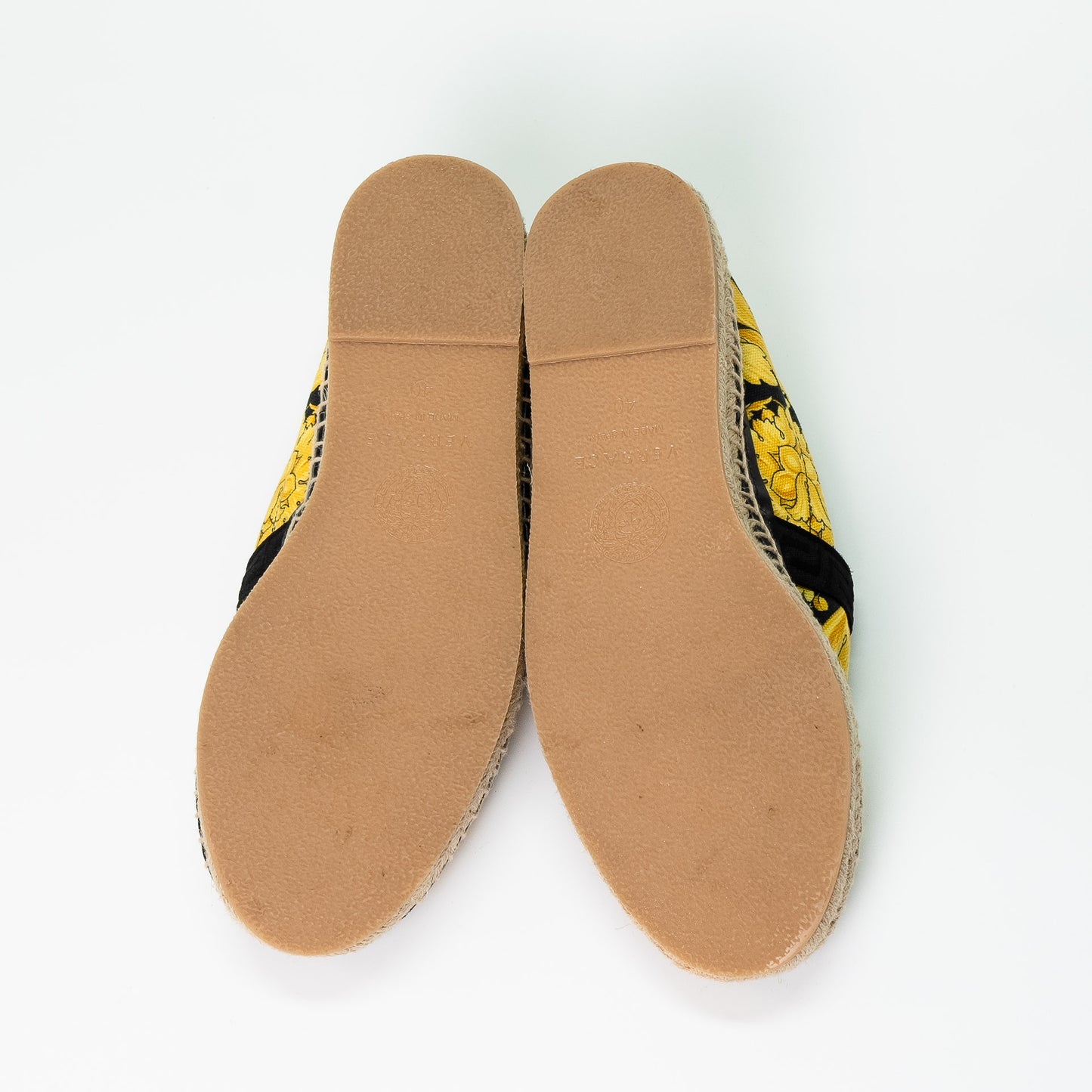Versace Tessuto St. Barocco Heritage Espadrilles