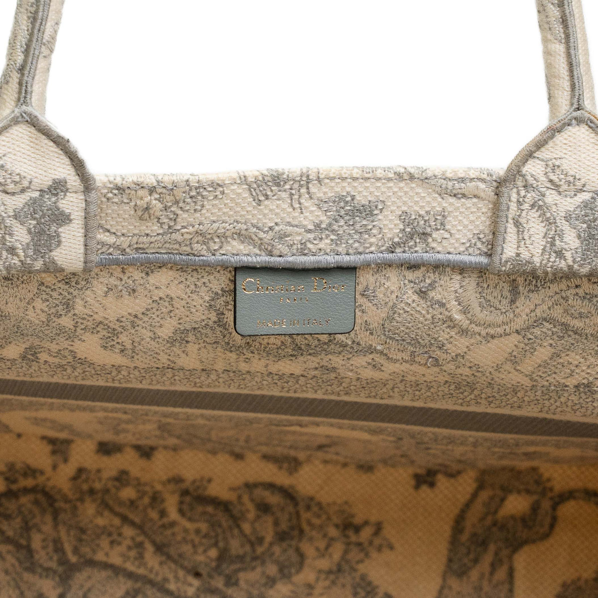 Christian Dior Medium Toile de Jouy Book Tote Description: