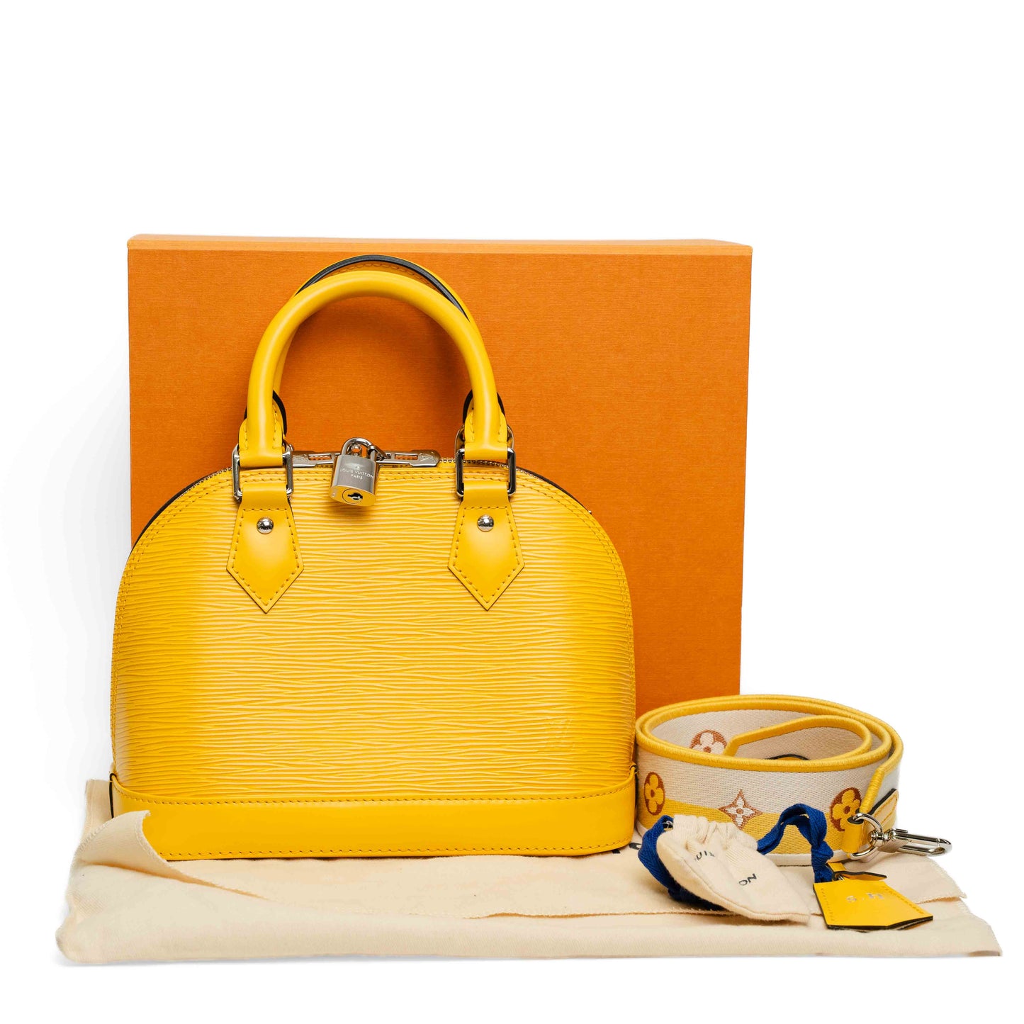 Louis Vuitton Alma BB Epi Jacquard Sunflower