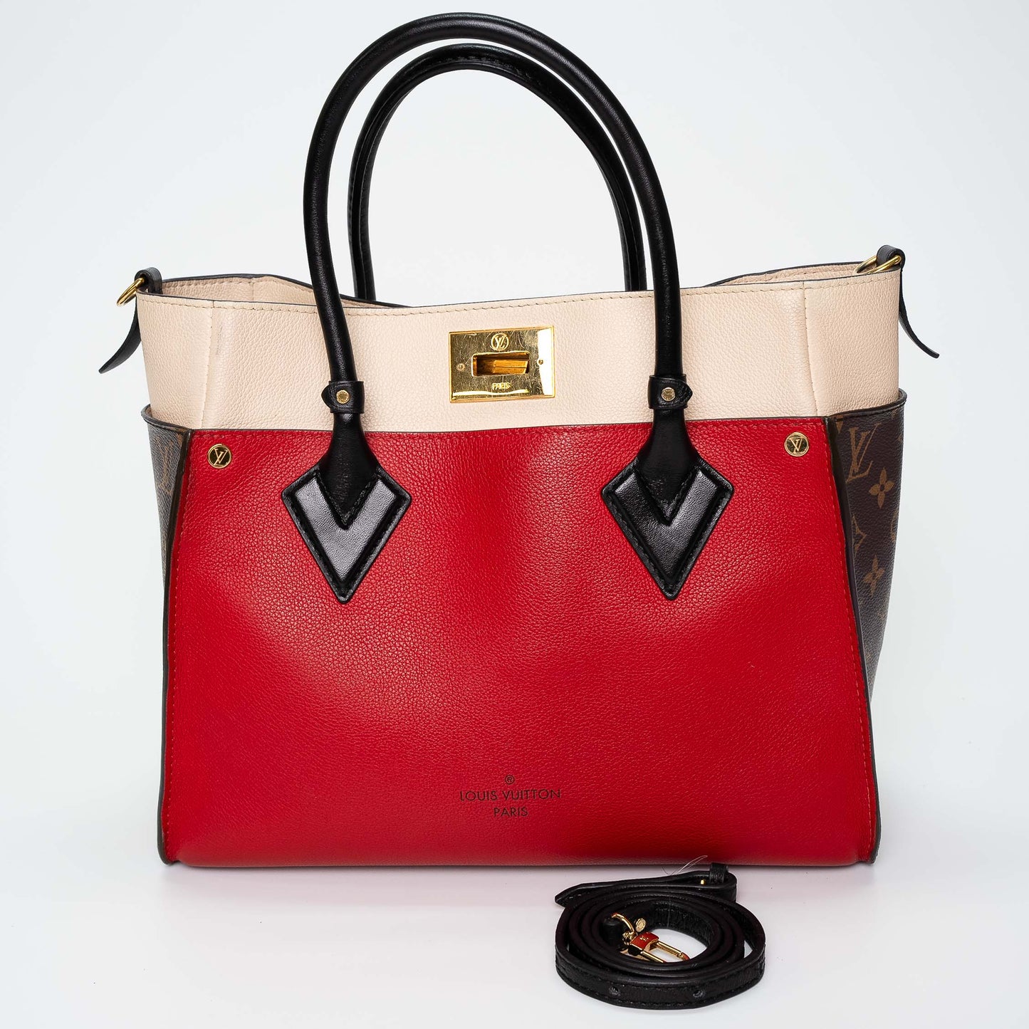 Louis Vuitton Montaigne MM Monogram Empreinte Handbag