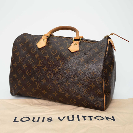 Louis Vuitton Monogram Speedy 35 Handbag