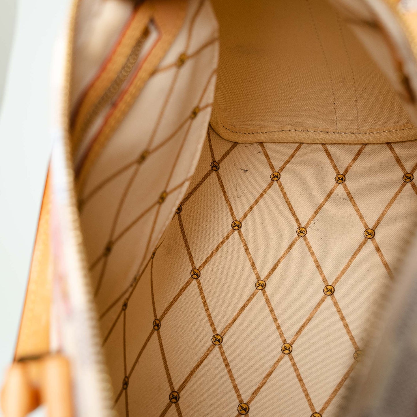 Louis Vuitton Damier Azur Speedy 30 Summer Trunks Handbag