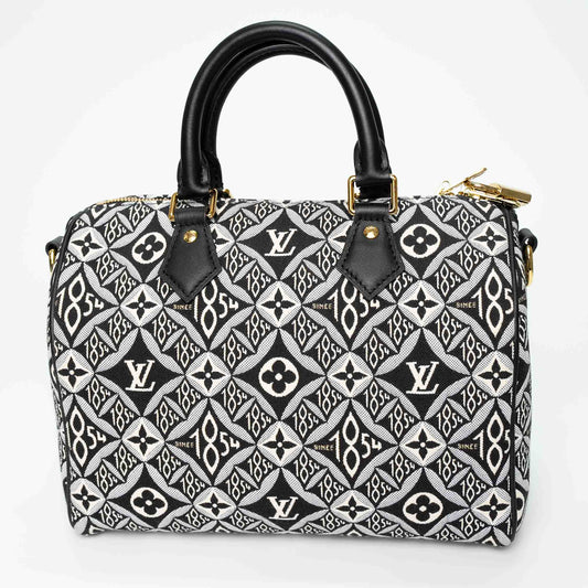 Louis Vuitton Jacquard Since 1854 Speedy Bandoulière 25 Handbag
