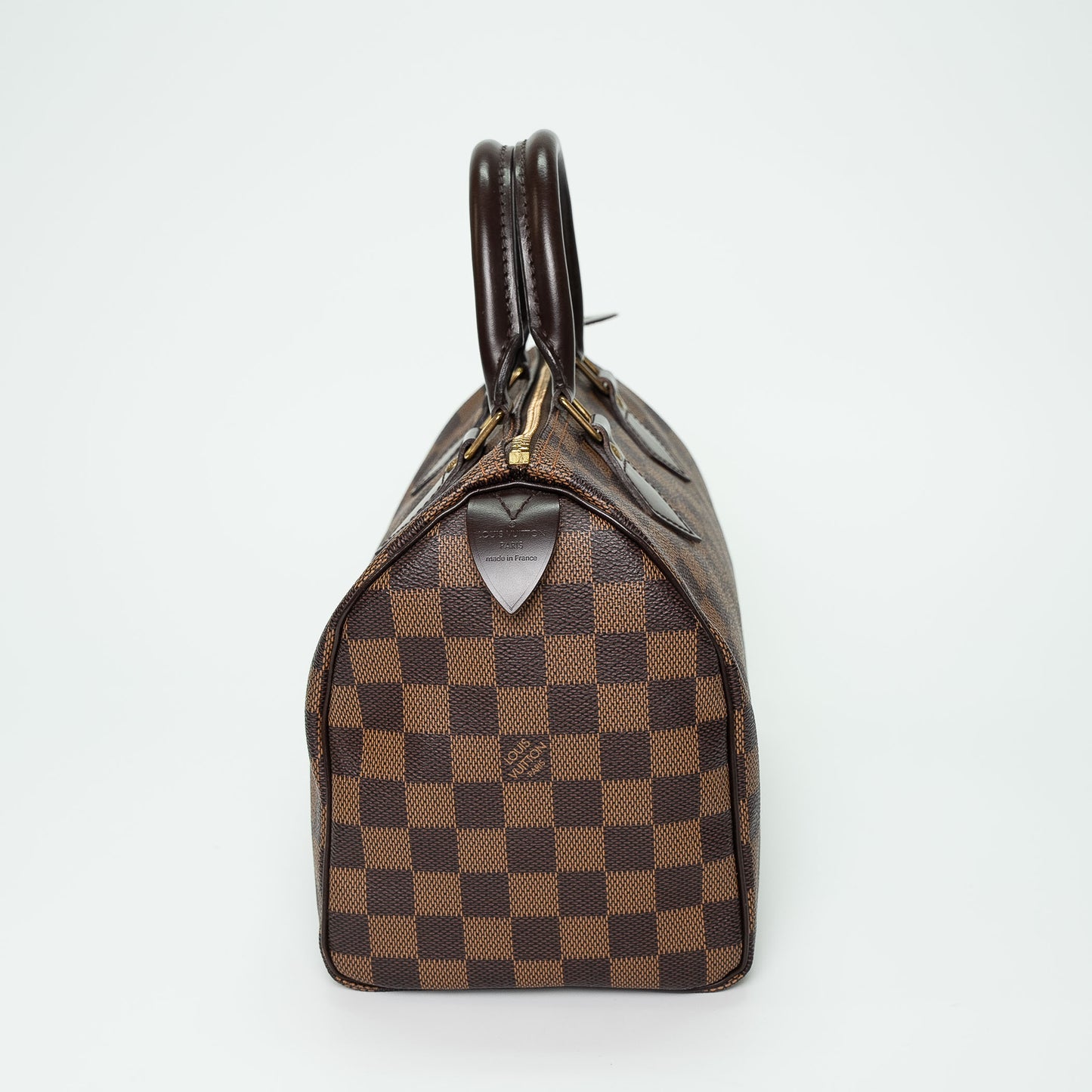 Louis Vuitton Damier Ebene Speedy 25 Handbag