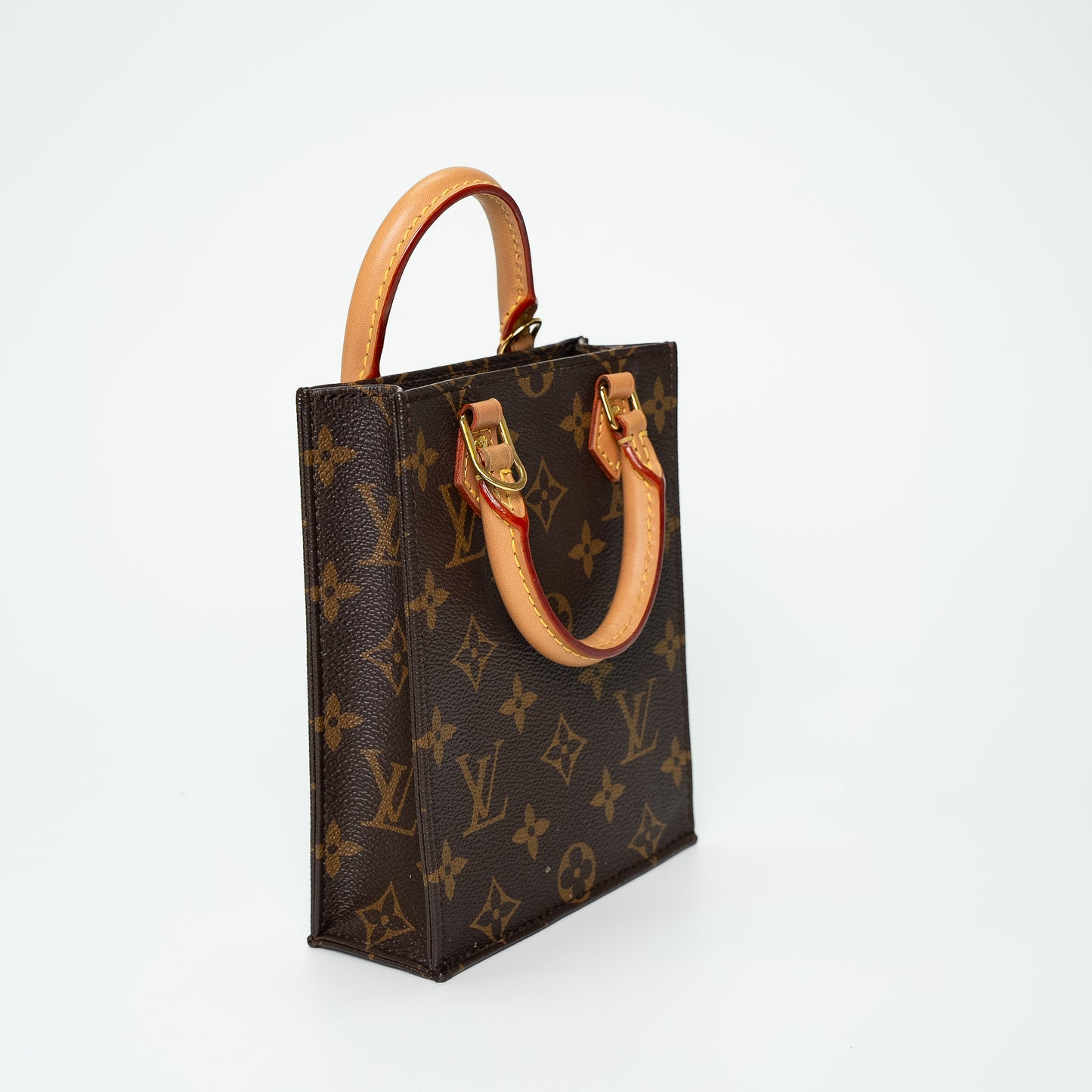 Louis Vuitton Sac Plat Mini Monogram Crossbody Bag