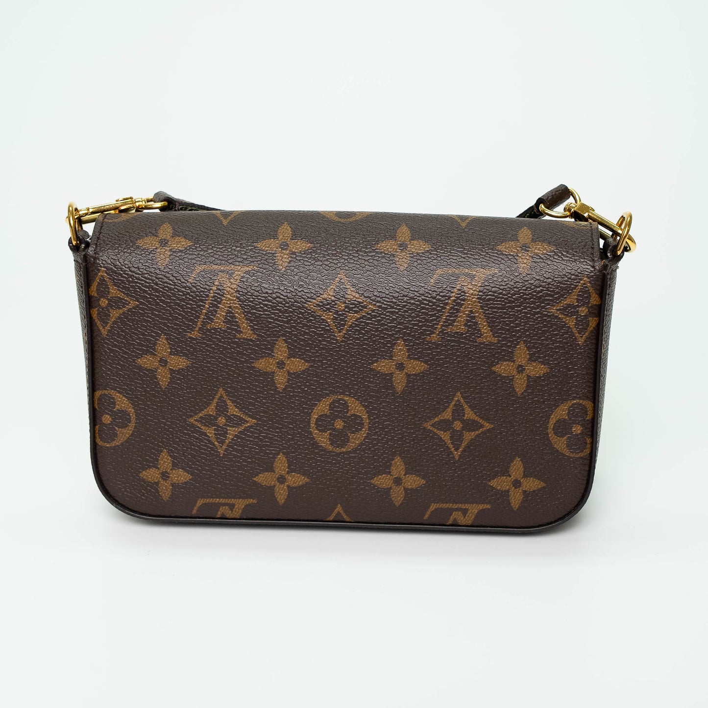 Louis Vuitton Monogram Félicie Strap & Go Crossbody Bag
