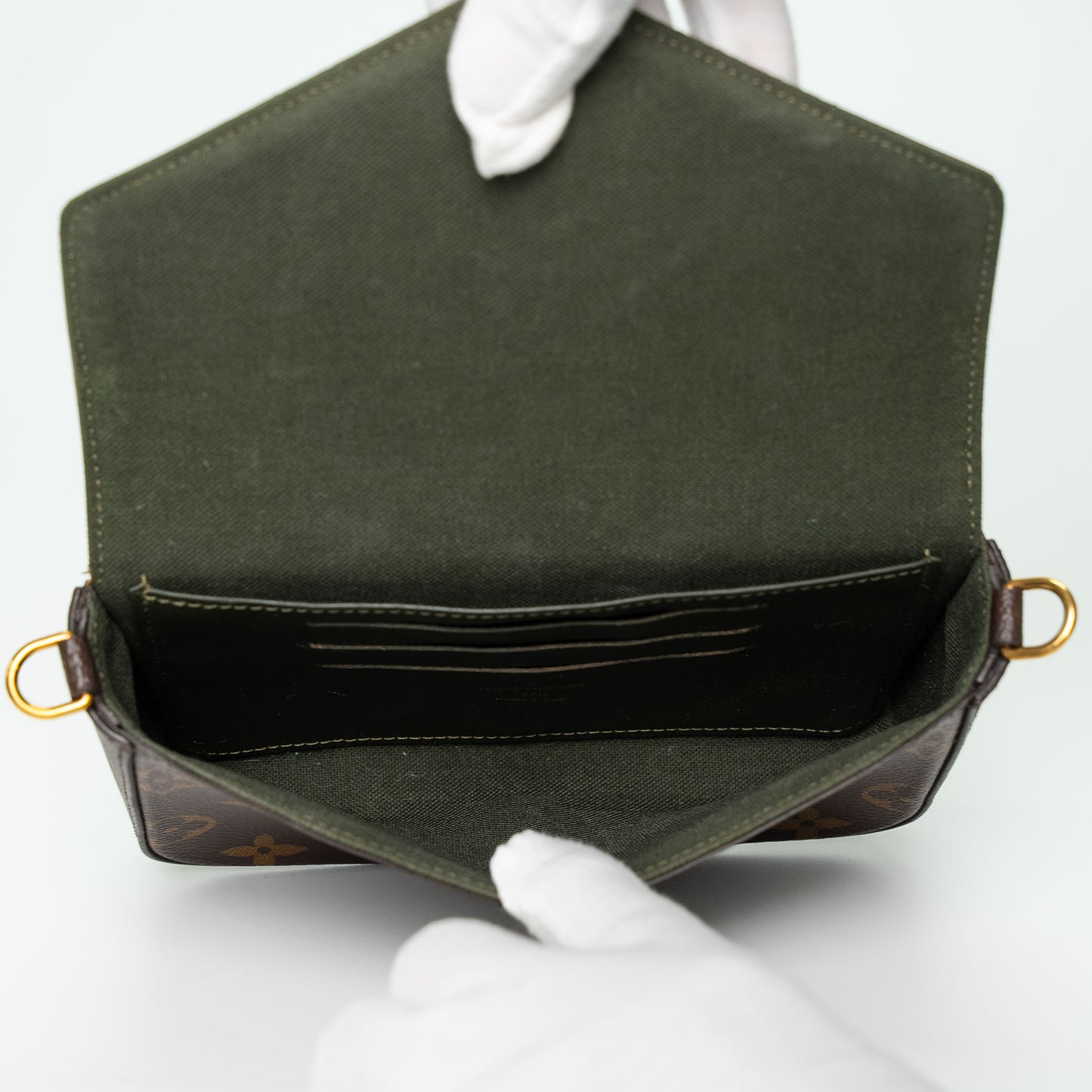 Louis Vuitton Monogram Félicie Strap & Go Crossbody Bag