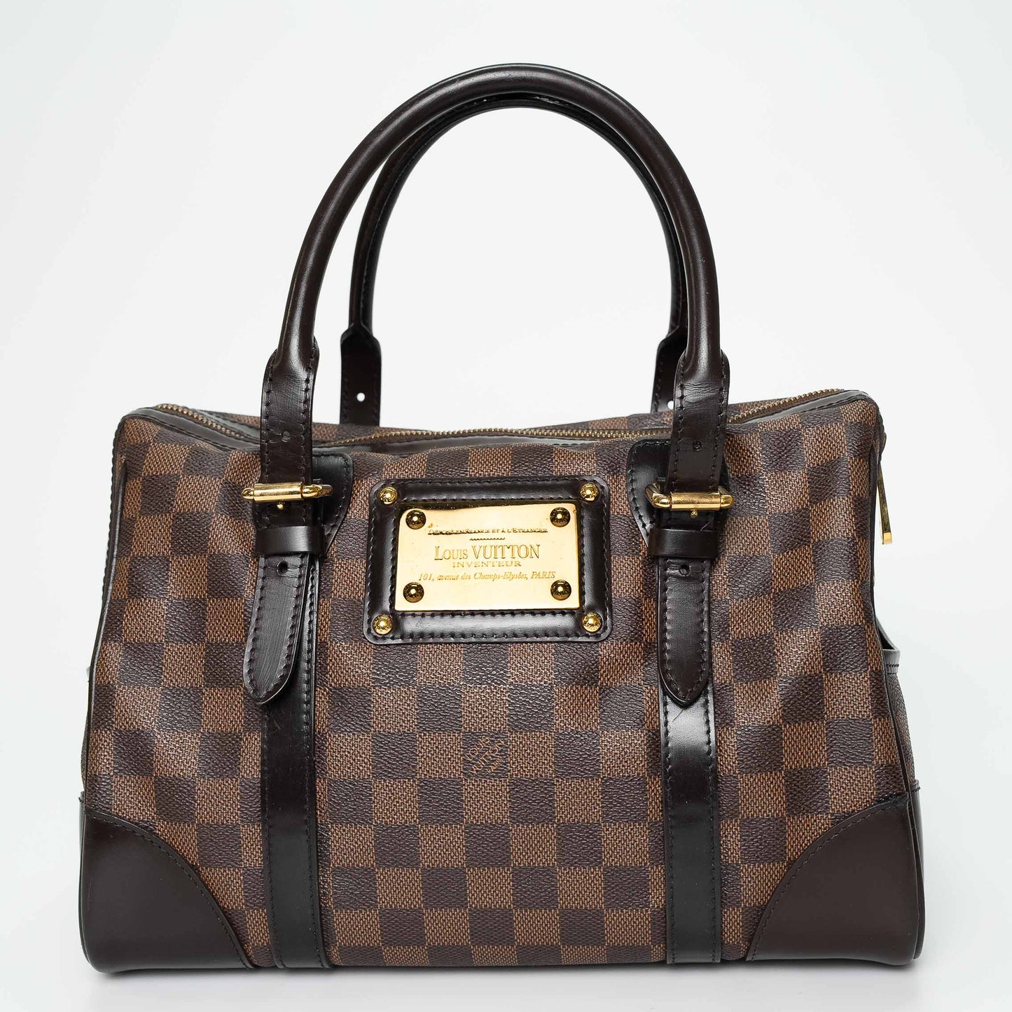 Louis Vuitton Damier Ebene Berkeley Handbag