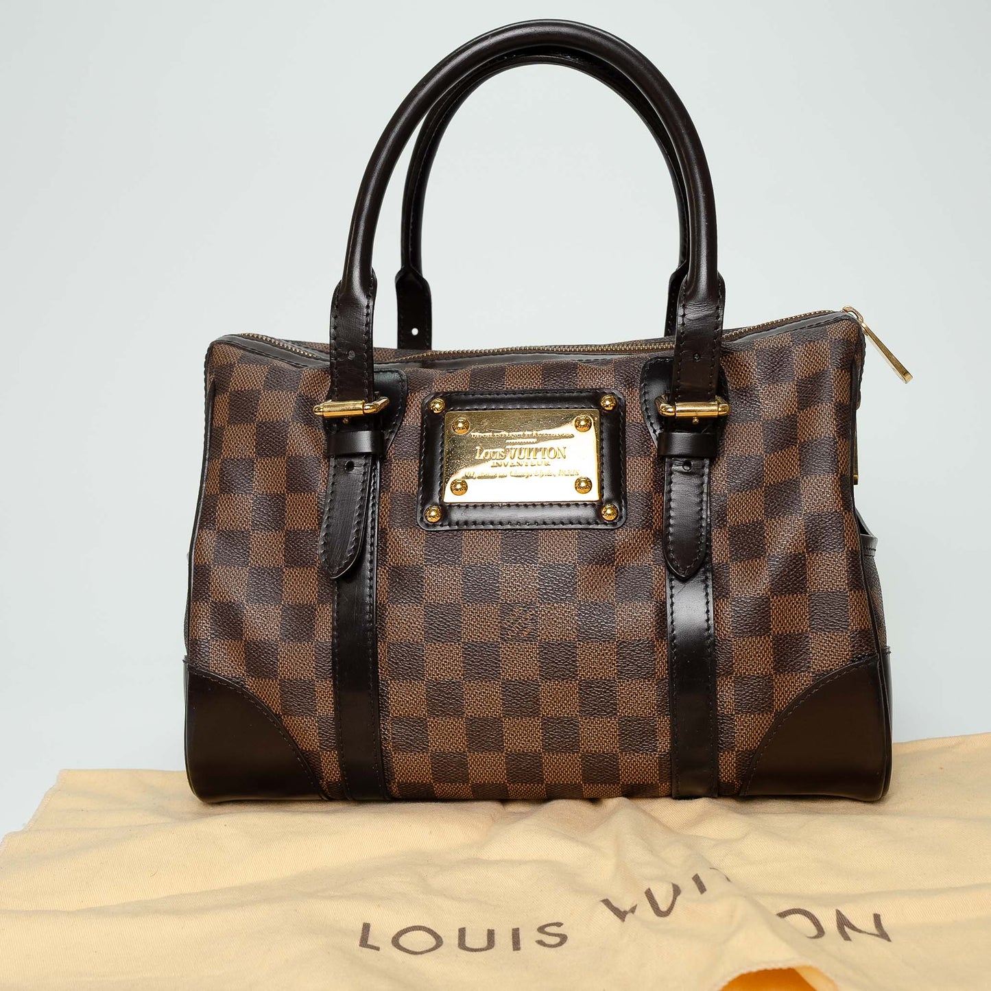 Louis Vuitton Damier Ebene Berkeley Handbag