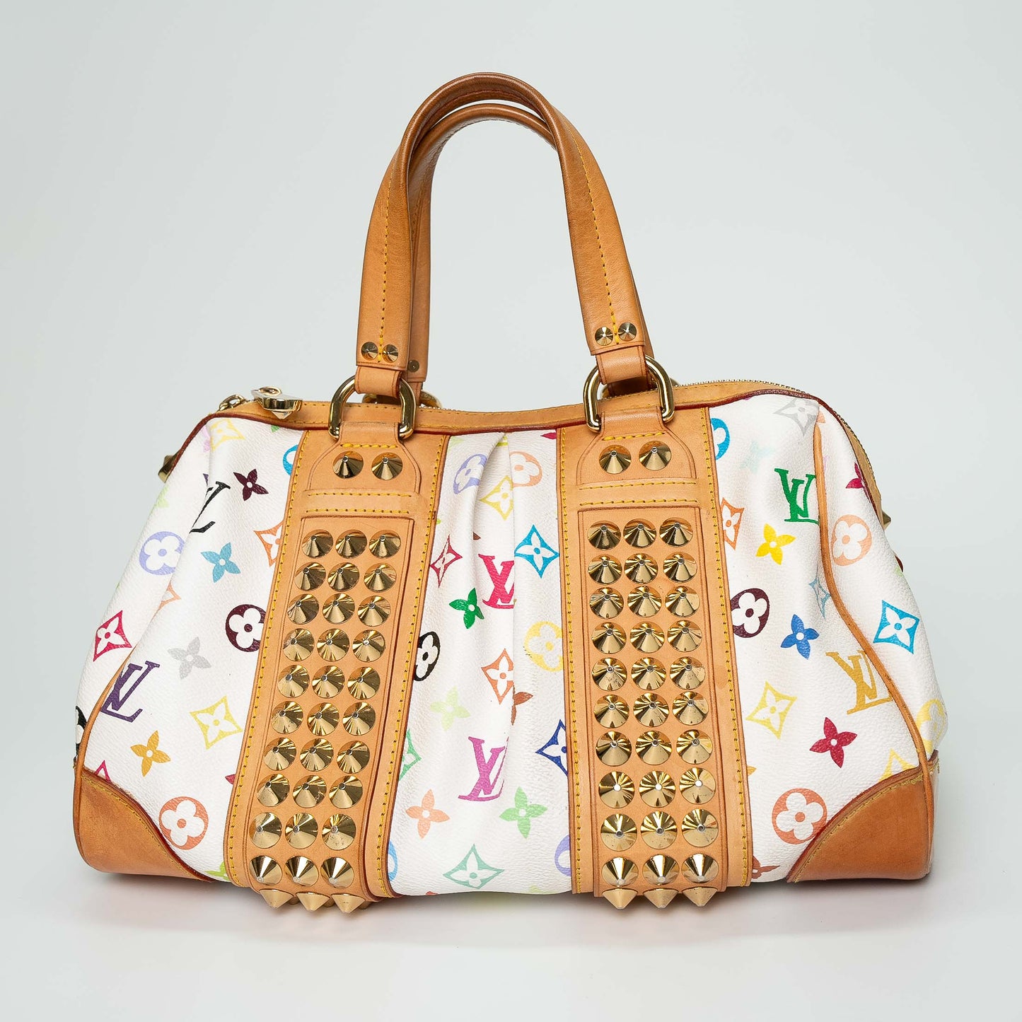 Louis Vuitton Multicolore Monogram Studded Courtney MM Handbag