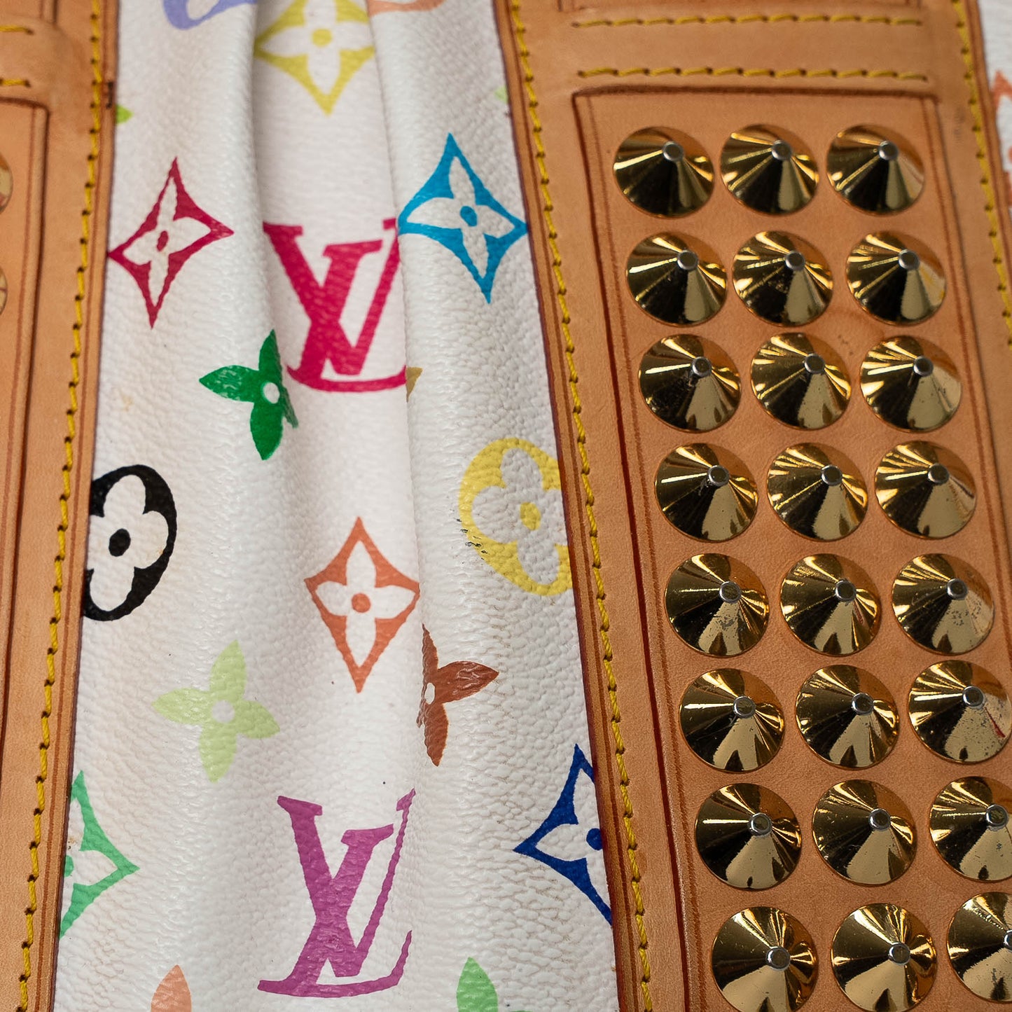 Louis Vuitton Multicolore Monogram Studded Courtney MM Handbag