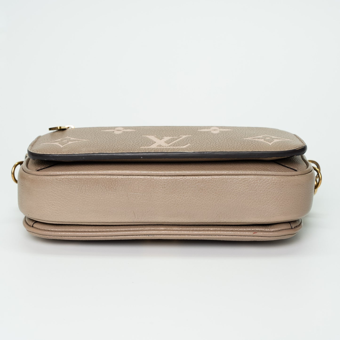 Louis Vuitton Pochette Métis East West Tourterelle Monogram Empreinte Handbag