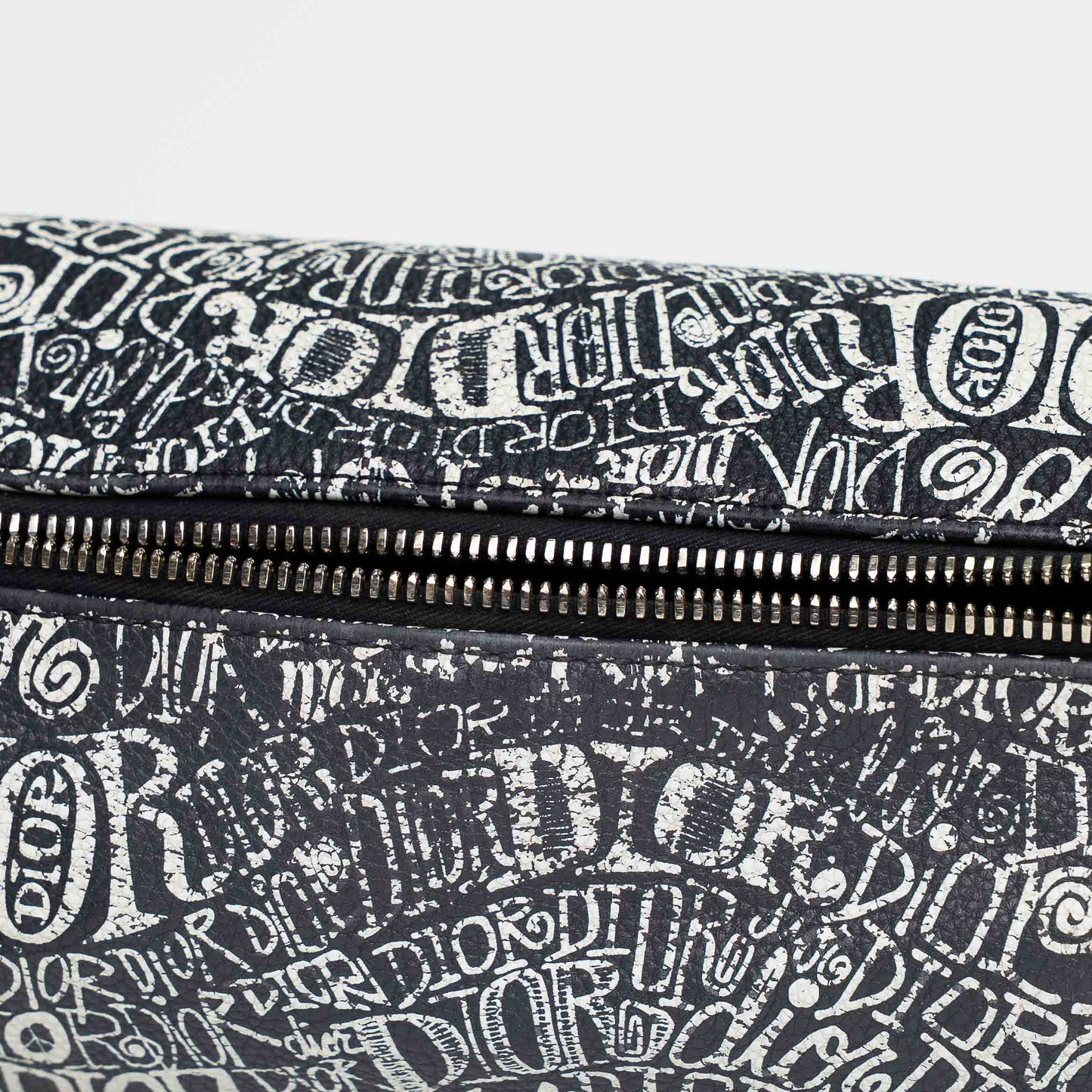 Christian Dior Homme 2020 Sean Stussy Roller Leather Crossbody Bag