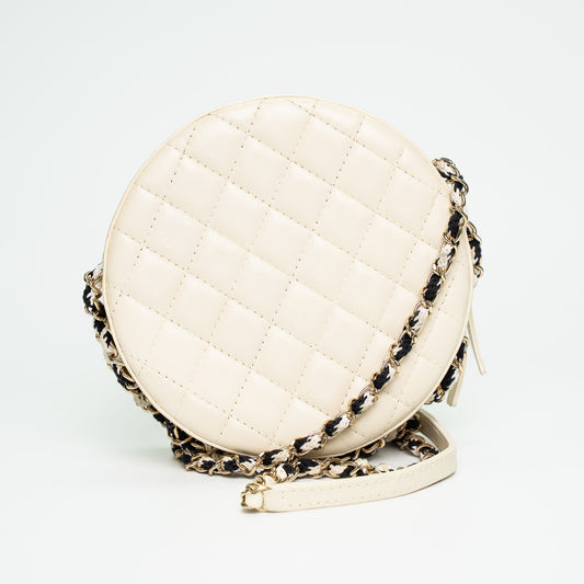 Chanel La Pausa Lifebuoy Round Crossbody Bag