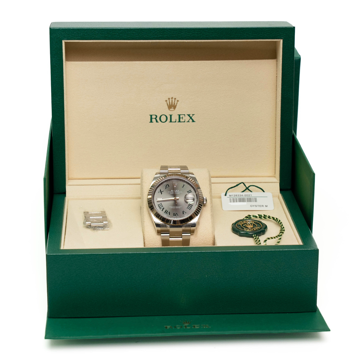 Rolex Datejust 41 Wimbledon Dial Watch