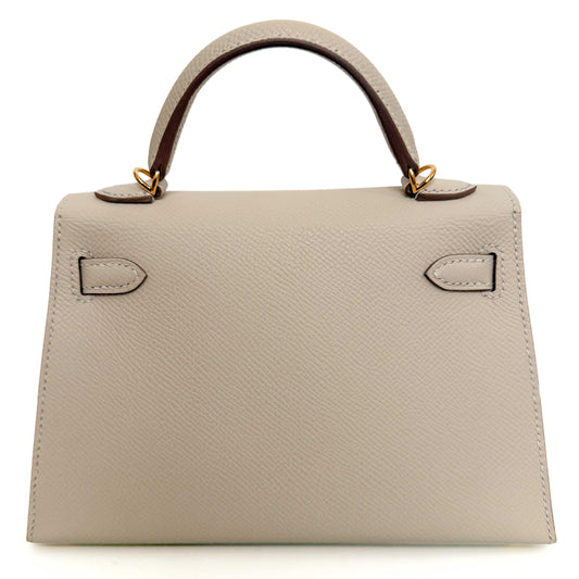 Hermès Kelly Sellier 20 Craie Epsom Handbag