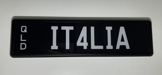 IT4LIA - Personlised Number Plate image 1