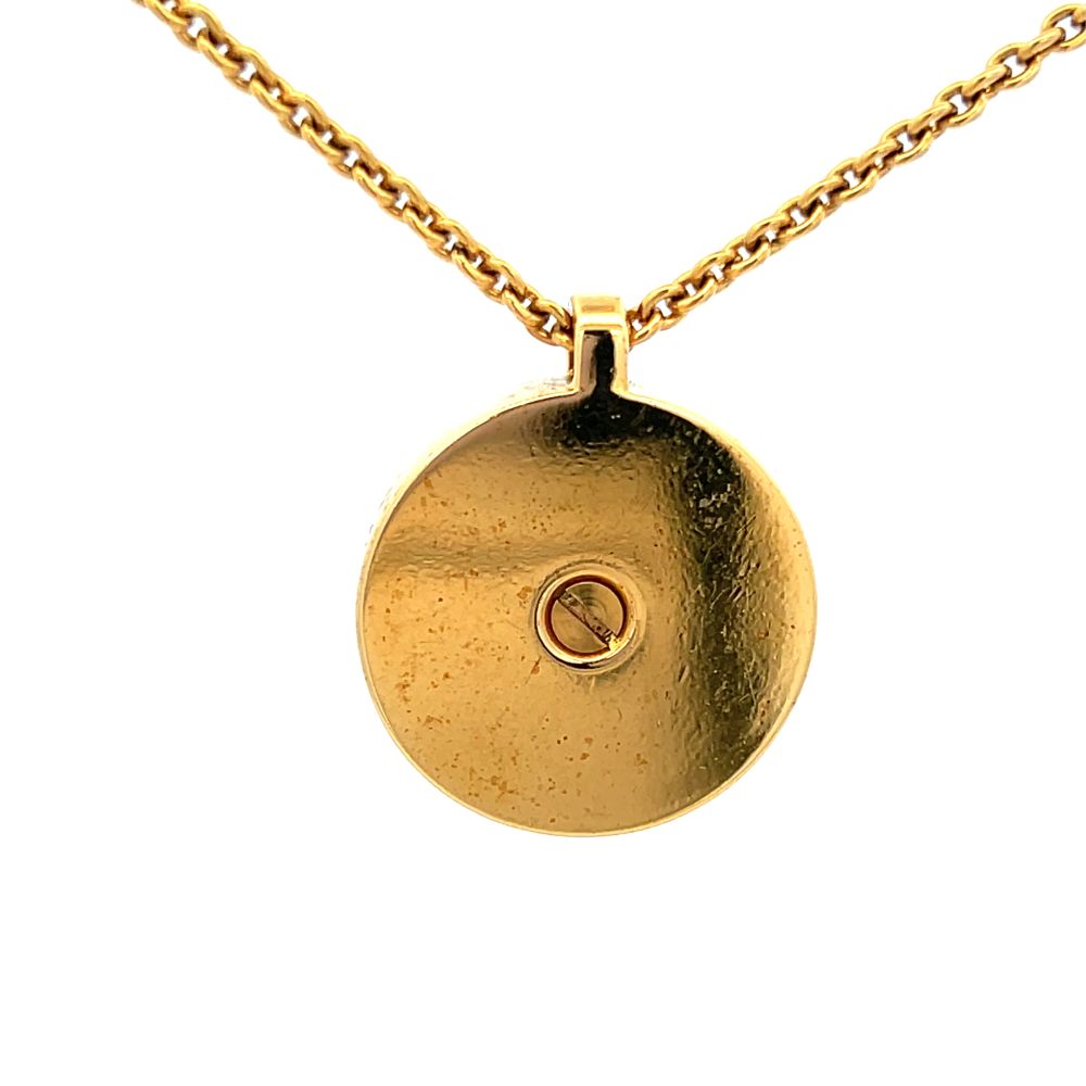 Versace Medusa Gold Pendant Necklace image 2