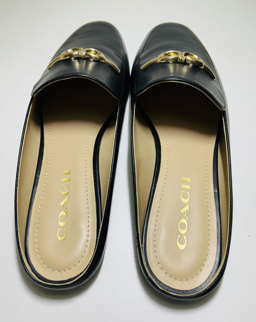 Coach Sienna Leather Slide Mules image 2