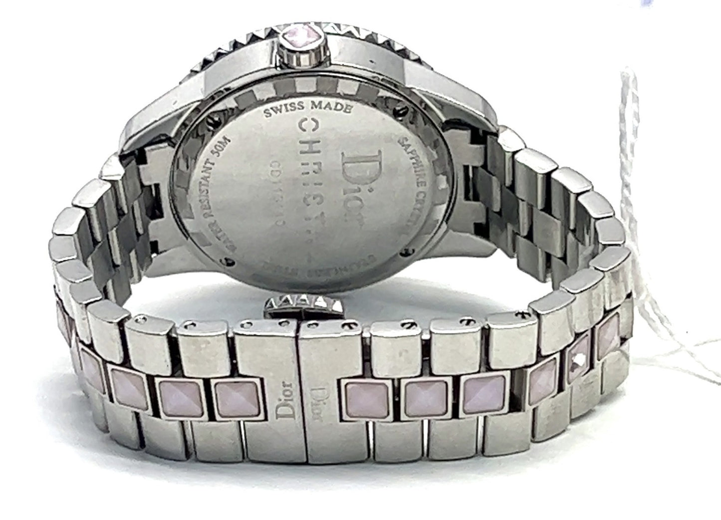 Christian Dior Christal Diamond & Pink Sapphire Ladies Watch image 2