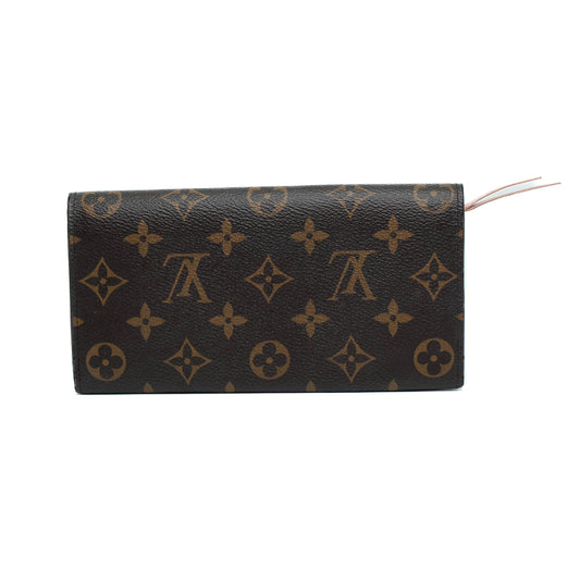 Louis Vuitton Monogram Emilie Rose Ballerine Wallet