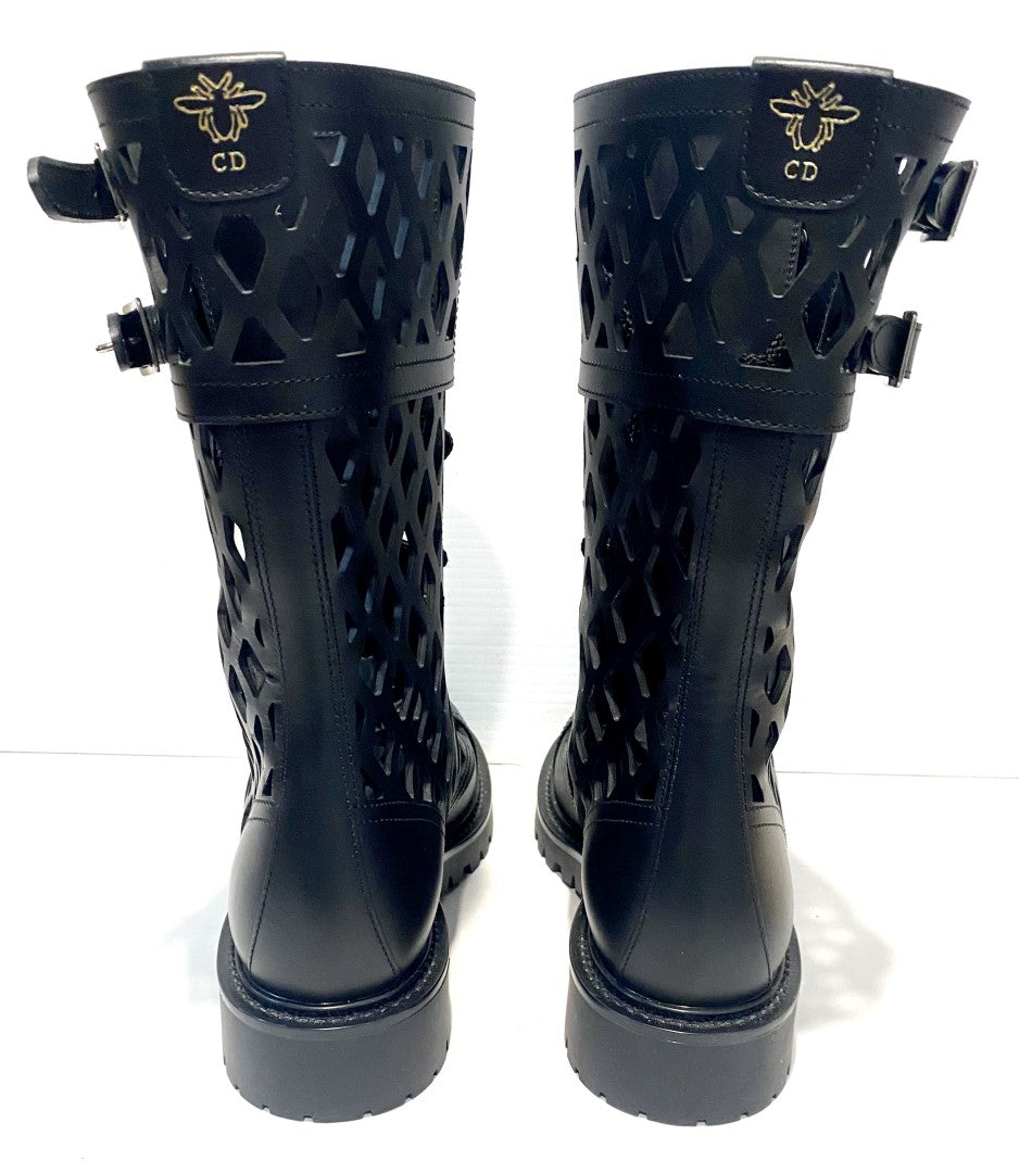 Christian Dior D-Trap Lace-up Boots image 3