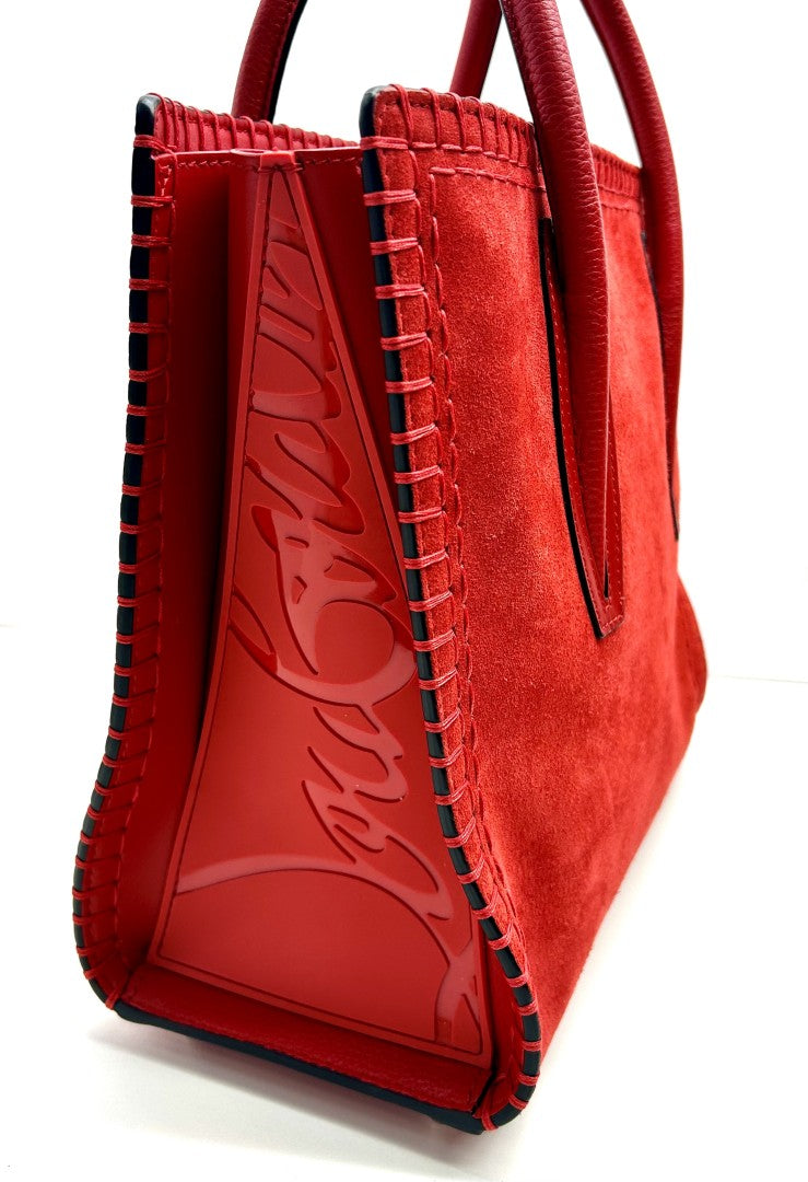 CHRISTIAN LOUBOUTON Paris Paloma Medium Empire/Sole Tote Bag image 5