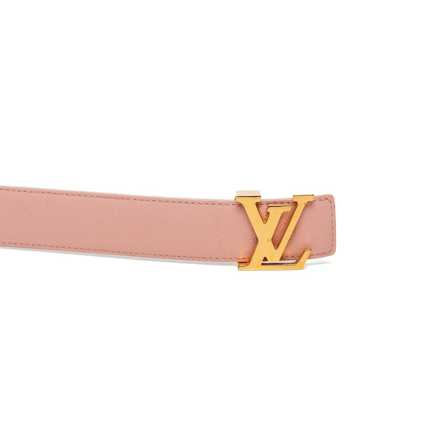 Louis Vuitton Pink Reversible Belt