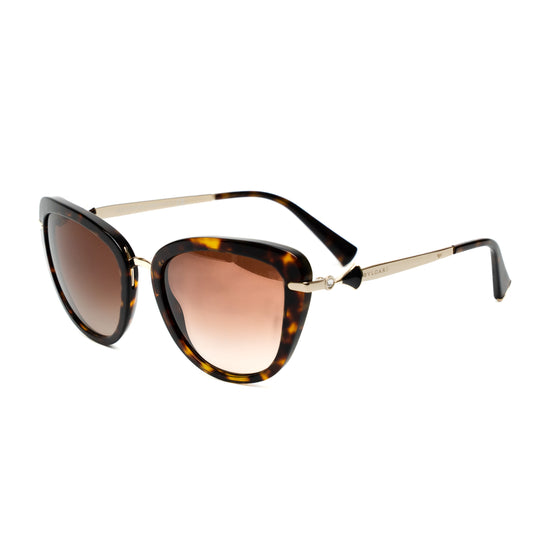 Bvlgari Divas Dream Brown Cat-Eye Sunglasses