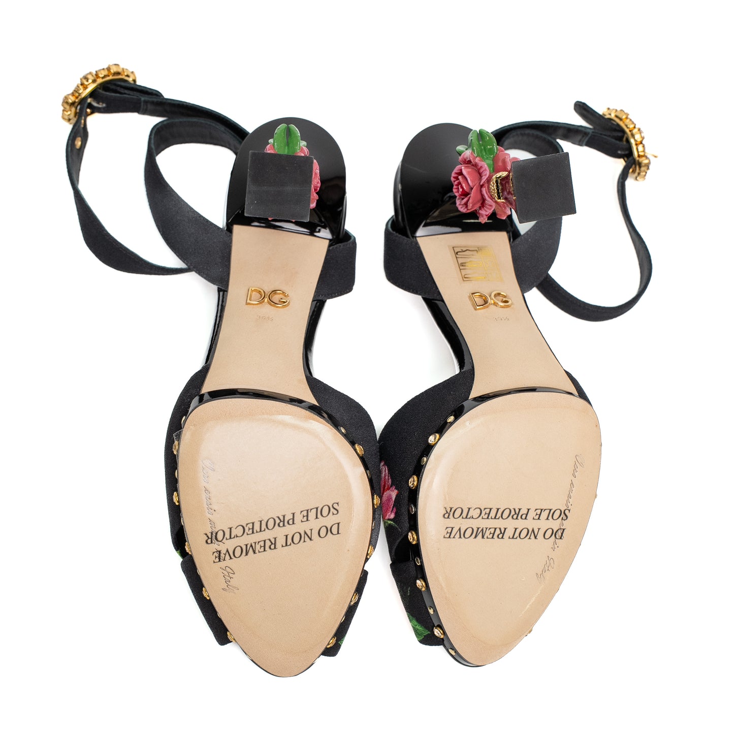 Dolce & Gabbana Floral Rose Heels