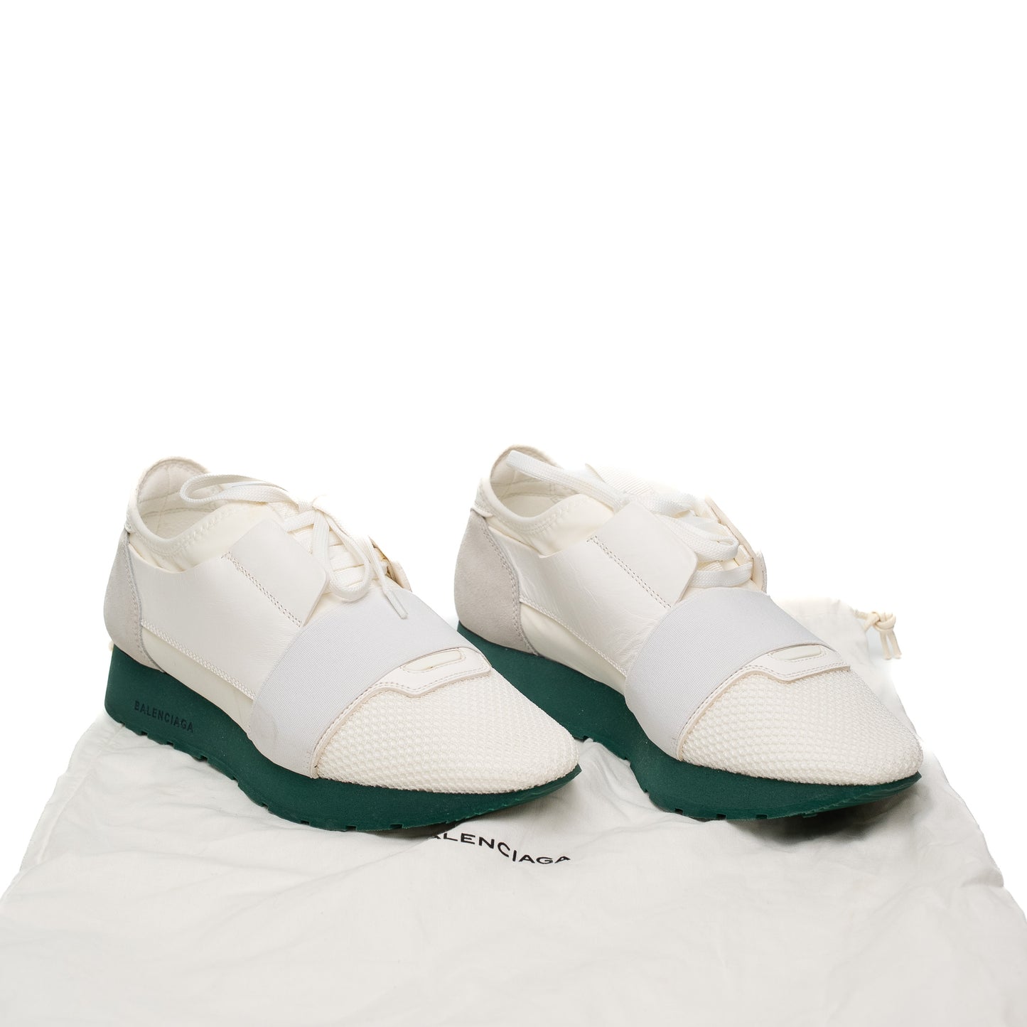 Balenciaga Race Runners White Sneakers
