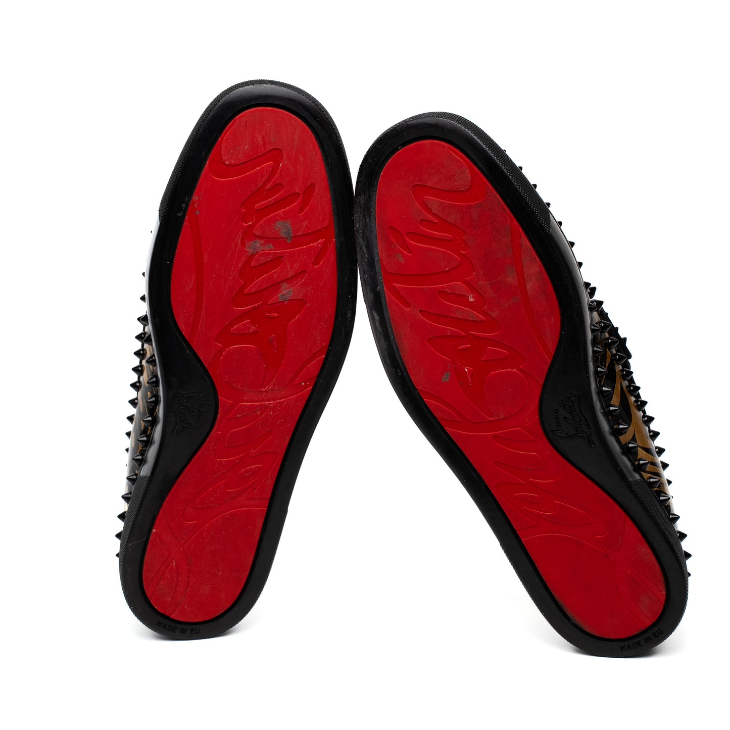 Christian Louboutin Pik Boat Patent Loafers