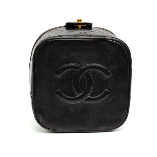 Chanel Lambskin Vanity Box Bag