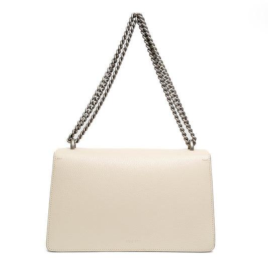 Gucci Dionysus Cream Leather Shoulder Bag