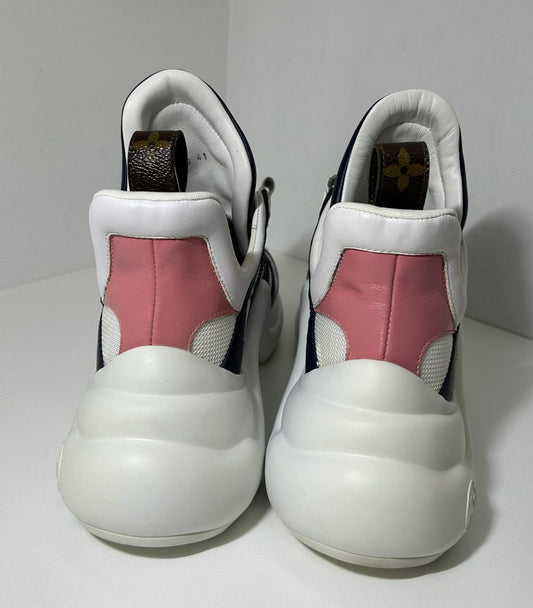 Louis Vuitton Archlight Sneakers – White/Navy/Pink image 1