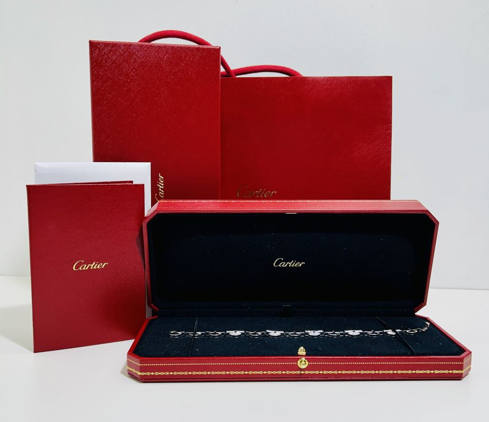 Cartier Himalia18ct White Gold Diamond Bracelet image 0
