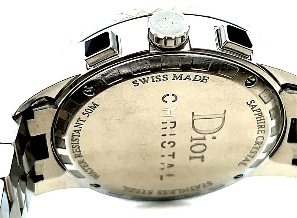 CHRISTIAN DIOR Christal Diamond Unisex Chronograph Watch image 1