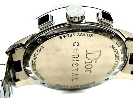 CHRISTIAN DIOR Christal Diamond Unisex Chronograph Watch image 1