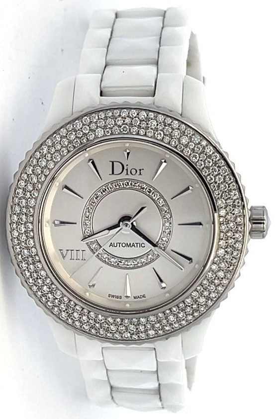 CHRISTIAN DIOR VIII Place Vendome Diamond Ladies Ceramic Watch image 0