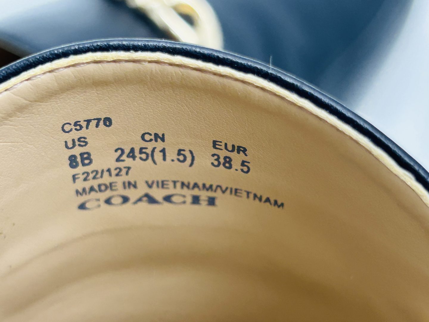 Coach Sienna Leather Slide Mules image 3