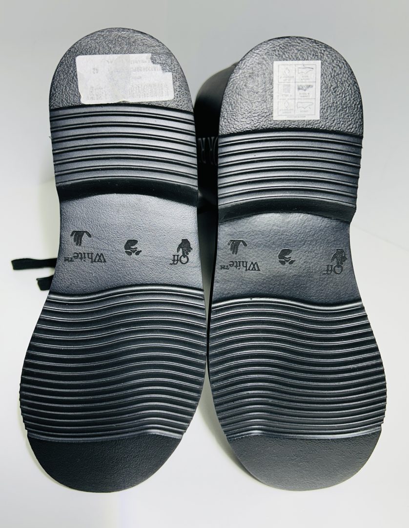Off-White™ “FOR RIDING” Tall Rubber Boots image 4
