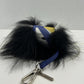 Fendi Bag Bugs Mink Fur Key Charm image 3