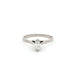 White Gold Marquise Cut Diamond Solitaire Ring